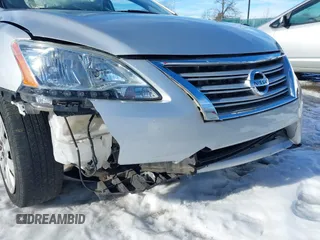 2015 Nissan Sentra S with VIN 3N1AB7AP9FY229488, listed as a IAAI auction lot 41329563 with 94,099 mi miles and . Bid and sale history available at DreamBid. Image 6.