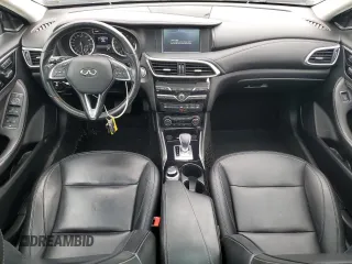 2018 Infiniti QX30 Premium with VIN SJKCH5CR4JA043584, listed as a Copart auction lot 58199085 with 81,497 mi miles and Salvage title. Bid and sale history available at DreamBid. Image 8.