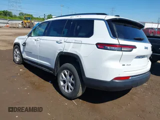 2022 Jeep Grand Cherokee Limited z VIN 1C4RJKBG1N8565926, wystawiony jako IAAI lot #42305417 z przebiegiem 44 943 mil mil oraz . Historia ofert i sprzedaży dostępna na DreamBid. Obrazek 3.
