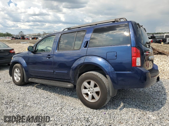 2008 Nissan Pathfinder LE with VIN 5N1AR18U18C610518, listed as a Copart auction lot 62060475 with 90,776 mi miles and Non repairable. Bid and sale history available at DreamBid. Image 2.
