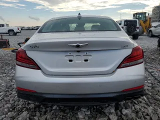 2019 Genesis G70 2.0T Advanced with VIN KMTG34LA9KU027051, listed as a Copart auction lot 71967634 with 41,356 mi miles and Salvage Title. Bid and sale history available at carsss.com. Image 6.