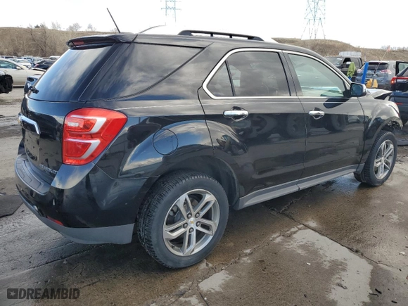 2016 Chevrolet Equinox LTZ with VIN 2GNALDEK6G6211788, listed as a Copart auction lot 46547735 with 60,024 mi miles and Salvage Title. Bid and sale history available at carsss.com. Image 3.