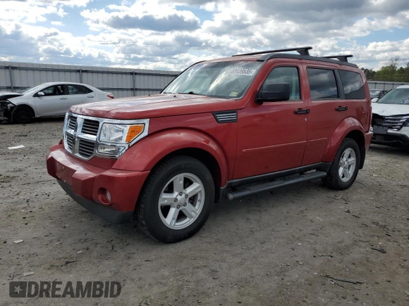 2007 Dodge Nitro SLT with VIN 1D8GU58K47W714325, listed as a Copart auction lot 53439535 with 177,644 mi miles and Clean Title. Bid and sale history available at DreamBid. Image 1.