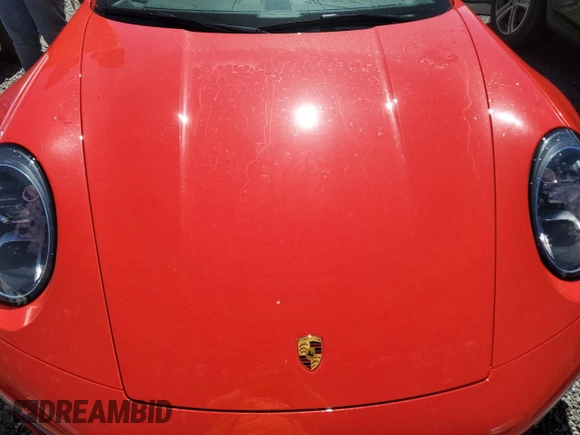 2024 Porsche 911 Carrera with VIN WP0CA2A95RS238446, listed as a Copart auction lot 74348734 with Not Provided miles and Salvage Title. Bid and sale history available at DreamBid. Image 11.