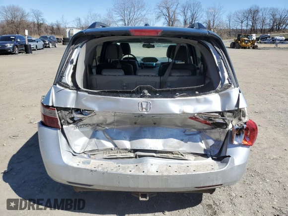 2011 Honda Odyssey EX-L with VIN 5FNRL5H69BB104978, listed as a Copart auction lot 52332375 with 221,526 mi miles and Non Repairable. Bid and sale history available at DreamBid. Image 6.