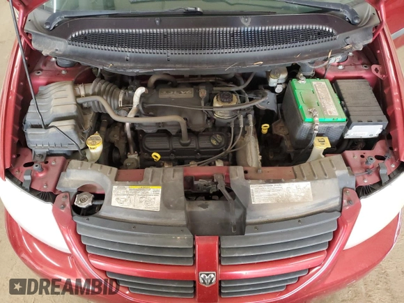 2007 Dodge Grand Caravan SE z VIN 1D4GP24R97B187092, wystawiony jako Copart lot #55498385 z przebiegiem 248 645 mil mil oraz Szkoda całkowita • Salvage title. Historia ofert i sprzedaży dostępna na DreamBid. Obrazek 12.