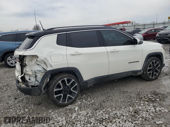 2018 Jeep Compass Limited with VIN 3C4NJCCB3JT374544, listed as a Copart auction lot 46948285 with 72,952 mi miles and Salvage Title. Bid and sale history available at carsss.com. Image 3.