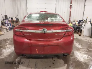 2014 Buick Regal with VIN 2G4GK5EX1E9309321, listed as a IAAI auction lot 41632909 with 108,459 mi miles and . Bid and sale history available at DreamBid. Image 16.