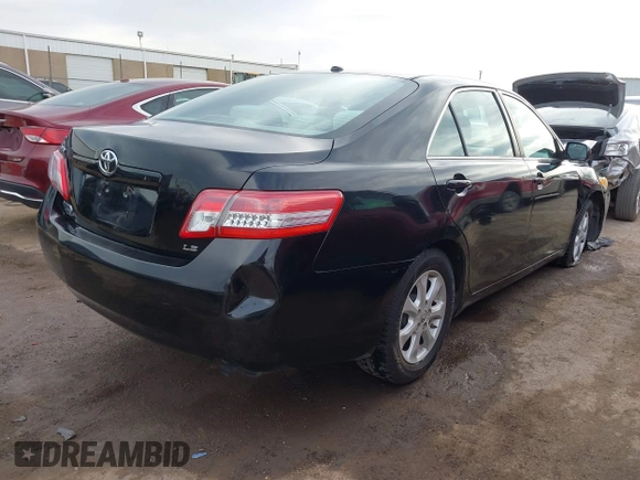 2011 Toyota Camry LE with VIN 4T1BF3EK1BU667282, listed as a IAAI auction lot 41799437 with 172,185 mi miles. Bid and sale history available at carsss.com. Image 4.