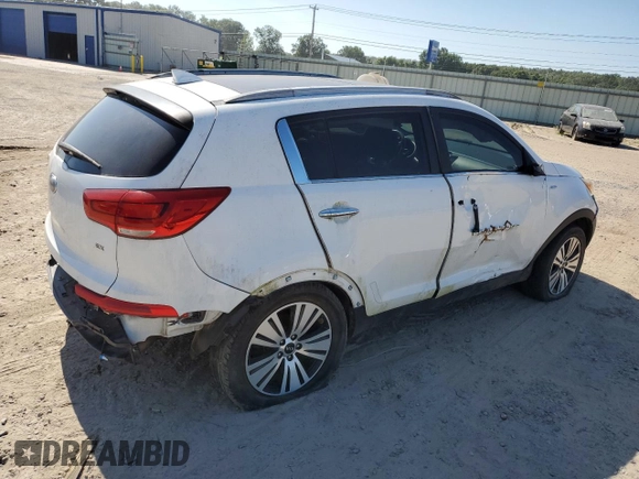2014 Kia Sportage EX with VIN KNDPCCAC6E7571295, listed as a Copart auction lot 65614595 with 170,553 mi miles and Clean title. Bid and sale history available at DreamBid. Image 3.