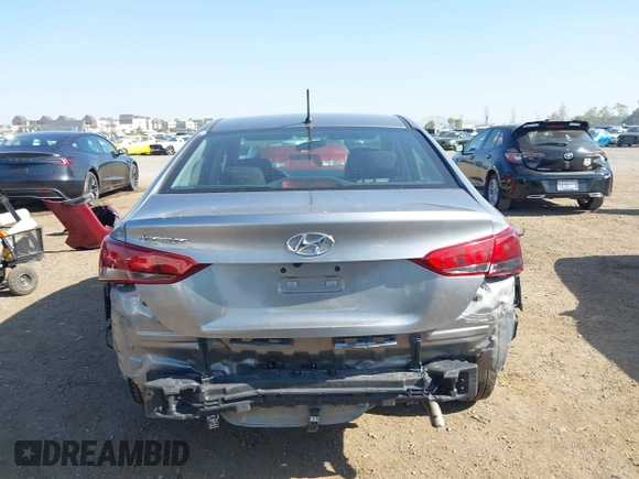 2022 Hyundai Accent SE with VIN 3KPC24A6XNE164078, listed as a IAAI auction lot 41975657 with 36,977 mi miles and . Bid and sale history available at carsss.com. Image 6.