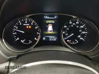 2016 Nissan Rogue S with VIN KNMAT2MV4GP731741, listed as a Copart auction lot 52313485 with 104,478 mi miles and Salvage Title. Bid and sale history available at carsss.com. Image 9.