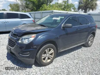 2017 Chevrolet Equinox LS z VIN 2GNALBEK3H1544677, wystawiony jako Copart lot #58138475 z przebiegiem 97 595 mil mil oraz Szkoda całkowita • Salvage title. Historia ofert i sprzedaży dostępna na DreamBid. Obrazek 1.