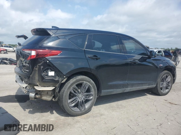 2019 Acura RDX w/A-Spec Pkg z VIN 5J8TC2H60KL008496, wystawiony jako Copart lot #61022175 z przebiegiem 52 171 mil mil oraz Czysty tytuł • Clean title. Historia ofert i sprzedaży dostępna na DreamBid. Obrazek 3.