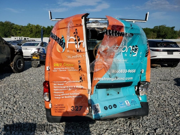 2021 Nissan NV200 SV z VIN 3N6CM0KN2MK692493, wystawiony jako Copart lot #51124205 z przebiegiem 87 704 mil mil oraz Nie do naprawy • Non repairable. Historia ofert i sprzedaży dostępna na DreamBid. Obrazek 6.