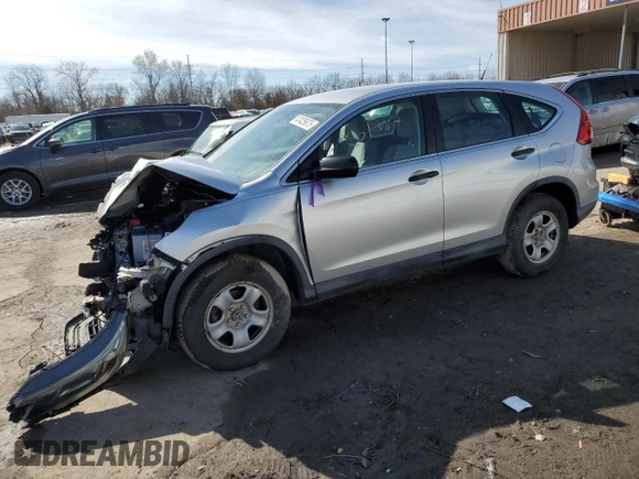 2016 Honda CR-V LX with VIN 2HKRM4H37GH603073, listed as a Copart auction lot 47425875 with Not Provided miles and Salvage Title. Bid and sale history available at carsss.com. Image 1.