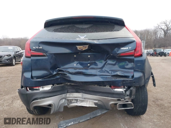 2021 Cadillac XT4 FWD Premium Luxury with VIN 1GYFZCR41MF041306, listed as a IAAI auction lot 41143747 with 53,116 mi miles. Bid and sale history available at carsss.com. Image 16.