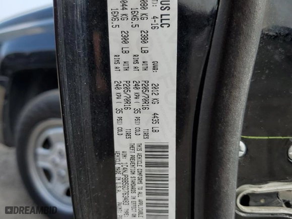 2016 Jeep Patriot Sport with VIN 1C4NJPBB5GD763483, listed as a Copart auction lot 50986255 with 95,874 mi miles and Salvage Title. Bid and sale history available at carsss.com. Image 12.