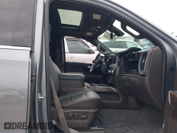 2019 GMC Sierra 1500 Denali with VIN 1GTU9FEL7KZ355632, listed as a IAAI auction lot 42487913 with 51,467 mi miles and . Bid and sale history available at DreamBid. Image 5.