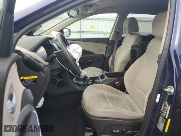 2018 Hyundai Santa Fe 2.4L z VIN 5XYZU3LB2JG537457, wystawiony jako Copart lot #56800005 z przebiegiem 97 344 mil mil oraz Szkoda całkowita • Salvage title. Historia ofert i sprzedaży dostępna na DreamBid. Obrazek 7.