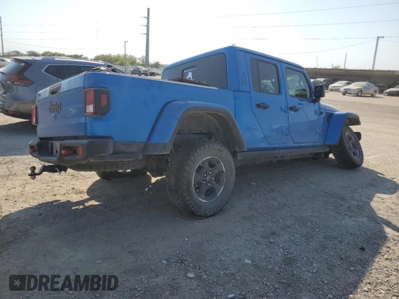 2022 Jeep Gladiator Rubicon with VIN 1C6JJTBG4NL151210, listed as a Copart auction lot 75117154 with 49,027 mi miles and Salvage title. Bid and sale history available at DreamBid. Image 3.