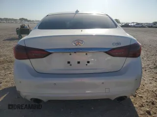 2023 Infiniti Q50 Luxe with VIN JN1EV7BP9PM512260, listed as a Copart auction lot 52326655 with Not provided miles and Salvage title. Bid and sale history available at DreamBid. Image 6.