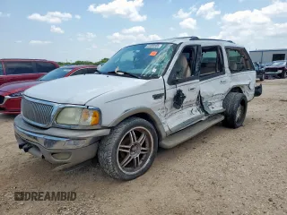 2002 Ford Expedition Eddie Bauer z VIN 1FMRU17L32LA56240, wystawiony jako Copart lot #61059165 z przebiegiem 276 217 mil mil oraz Szkoda całkowita • Salvage title. Historia ofert i sprzedaży dostępna na DreamBid. Obrazek 1.