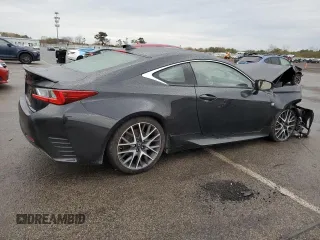 2017 Lexus RC with VIN JTHSM5BC9H5002859, listed as a Copart auction lot 82009264 with 71,464 mi miles and Salvage Title. Bid and sale history available at carsss.com. Image 3.