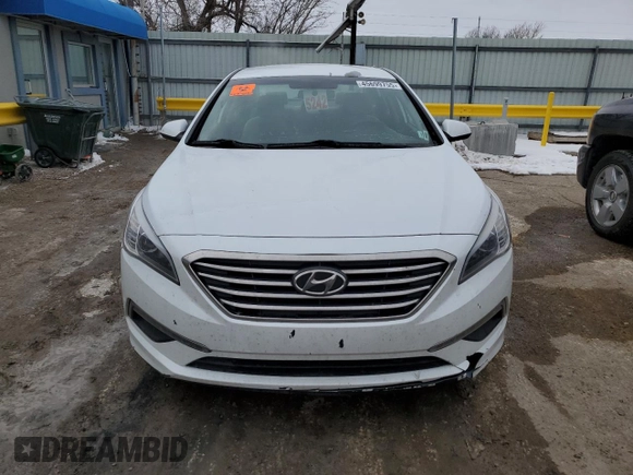 2015 Hyundai Sonata SE with VIN 5NPE24AF7FH003628, listed as a Copart auction lot 45699755 with 196,522 mi miles and Salvage Title. Bid and sale history available at DreamBid. Image 5.