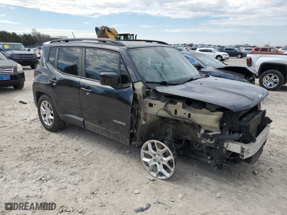 2017 Jeep Renegade Latitude with VIN ZACCJABB9HPF72642, listed as a Copart auction lot 50519185 with 114,514 mi miles and Salvage Title. Bid and sale history available at carsss.com. Image 4.