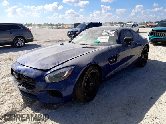 2017 Mercedes-Benz AMG GT AMG GT z VIN WDDYJ7HA9HA012374, wystawiony jako Copart lot #68037842 z przebiegiem Nie podano mil oraz . Historia ofert i sprzedaży dostępna na DreamBid. Obrazek 4.