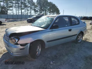 2003 Hyundai Accent with VIN KMHCF35C73U273610, listed as a Copart auction lot 85868294 with 168,203 mi miles and Salvage Title. Bid and sale history available at carsss.com. Image 1.