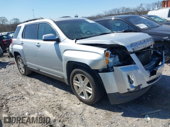 2011 GMC Terrain SLE-2 with VIN 2CTALSEC0B6437540, listed as a IAAI auction lot 41750859 with 186,537 mi miles. Bid and sale history available at carsss.com. Image 1.