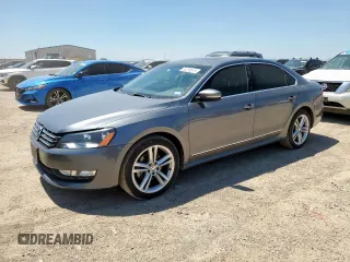 2015 Volkswagen Passat SEL Premium with VIN 1VWCV7A39FC066230, listed as a Copart auction lot 60378515 with 135,170 mi miles and Clean title. Bid and sale history available at DreamBid. Image 1.