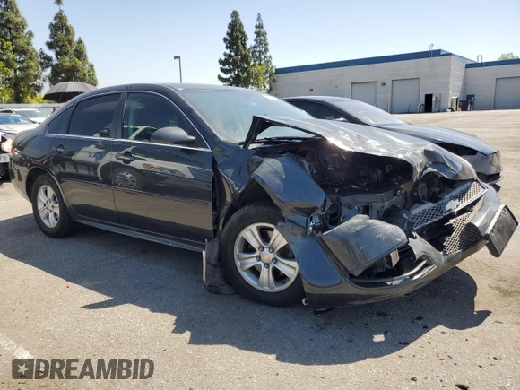 2014 Chevrolet Impala LS with VIN 2G1WA5E37E1105968, listed as a Copart auction lot 61287875 with 73,497 mi miles and Salvage title. Bid and sale history available at DreamBid. Image 4.