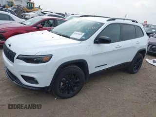 2023 Jeep Cherokee Altitude Lux with VIN 1C4PJMMB6PD112545, listed as a IAAI auction lot 41875820 with 53,559 mi miles. Bid and sale history available at carsss.com. Image 19.