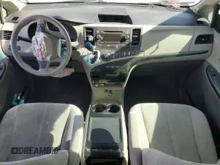 2013 Toyota Sienna LE with VIN 5TDJK3DC7DS069825, listed as a Copart auction lot 46951975 with 190,762 mi miles and Salvage Title. Bid and sale history available at carsss.com. Image 8.