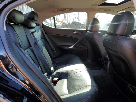 2010 Lexus IS 250 with VIN JTHCF5C20A5040491, listed as a Copart auction lot 53475435 with 153,298 mi miles and Salvage Title. Bid and sale history available at carsss.com. Image 10.