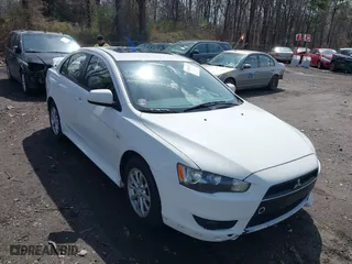 2010 Mitsubishi Lancer ES with VIN JA32U2FU9AU027824, listed as a IAAI auction lot 41992311 with 239,422 mi miles. Bid and sale history available at carsss.com. Image 6.