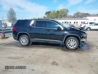2020 Chevrolet Traverse LS with VIN 1GNERFKW7LJ207118, listed as a IAAI auction lot 41883048 with 87,506 mi miles. Bid and sale history available at carsss.com. Image 14.