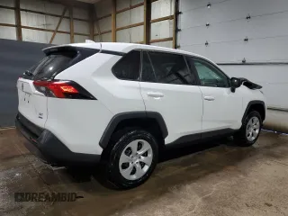 2024 Toyota RAV4 LE with VIN 2T3F1RFV4RW470118, listed as a Copart auction lot 50892435 with 25,162 mi miles and Non Repairable. Bid and sale history available at carsss.com. Image 3.