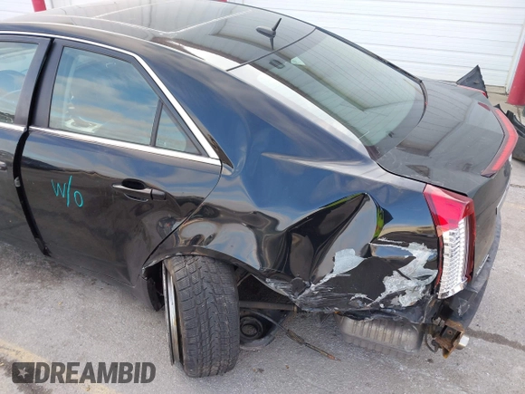 2008 Cadillac CTS AWD w/1SB with VIN 1G6DT57V780164271, listed as a IAAI auction lot 41124855 with 97,036 mi miles. Bid and sale history available at carsss.com. Image 6.