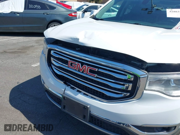 2019 GMC Acadia SLT z VIN 1GKKNMLS0KZ235497, wystawiony jako IAAI lot #41803755 z przebiegiem 80 740 mil mil oraz . Historia ofert i sprzedaży dostępna na DreamBid. Obrazek 6.
