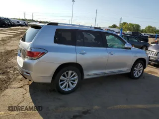 2012 Toyota Highlander Hybrid Limited with VIN JTEDC3EH1C2007813, listed as a Copart auction lot 69659804 with 89,635 mi miles and Clean Title. Bid and sale history available at carsss.com. Image 3.