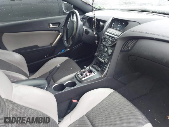 2016 Hyundai Genesis Coupe 3.8L Base with VIN KMHHT6KJXGU136900, listed as a IAAI auction lot 42203757 with 90,258 mi miles and . Bid and sale history available at DreamBid. Image 5.