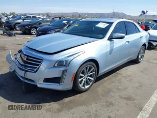 2017 Cadillac CTS Sedan Luxury RWD with VIN 1G6AR5SX4H0195245, listed as a IAAI auction lot 41753904 with 56,040 mi miles. Bid and sale history available at carsss.com. Image 2.