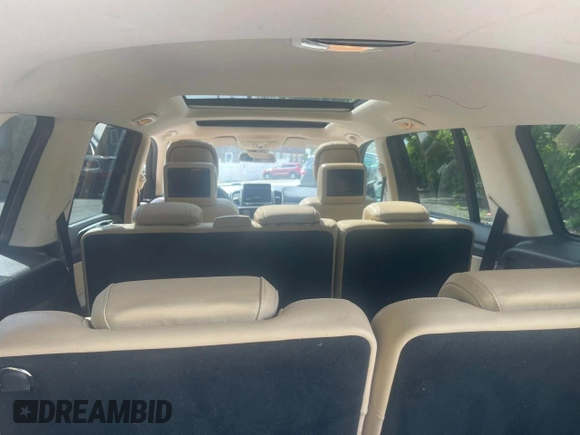 2017 Mercedes-Benz GLS 450 with VIN 4JGDF6EE9HA762462, listed as a Copart auction lot 56055984 with 126,673 mi miles and . Bid and sale history available at DreamBid. Image 9.