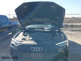 2021 Audi e-tron Chronos with VIN WA1VABGE1MB020908, listed as a IAAI auction lot 41576501 with 75,059 mi miles. Bid and sale history available at carsss.com. Image 10.