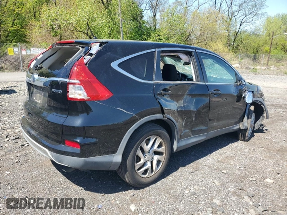 2015 Honda CR-V EX with VIN 2HKRM4H52FH614207, listed as a Copart auction lot 54882745 with 35,403 mi miles and Salvage Title. Bid and sale history available at DreamBid. Image 3.