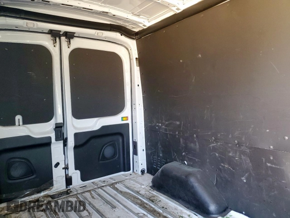 2021 Ford Transit Cargo with VIN 1FTBR1C8XMKA19347, listed as a Copart auction lot 54431575 with 161,668 mi miles and Salvage title. Bid and sale history available at DreamBid. Image 11.